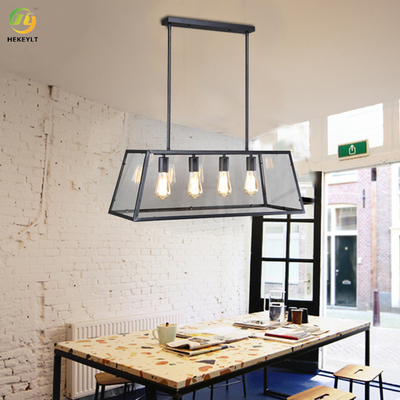 Used For Home/Hotel Hot Sale Nordic Style Black Iron Pendant Light