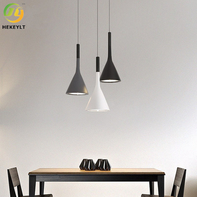 LED Fashionable Indoor Decoration Various Color Resin Nordic Pendant Light