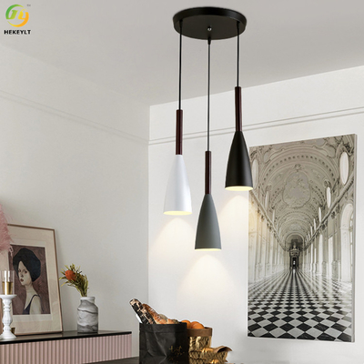 E26 Aluminium Grey Black White Nordic Pendant Light For Hotel/ Living Room / Showroom/Bedroom