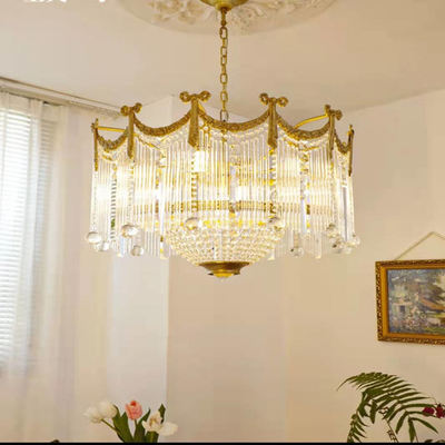 Modern Crystal Pendant Light Indoor Fashion Wedding Popular Style Simple Living Room