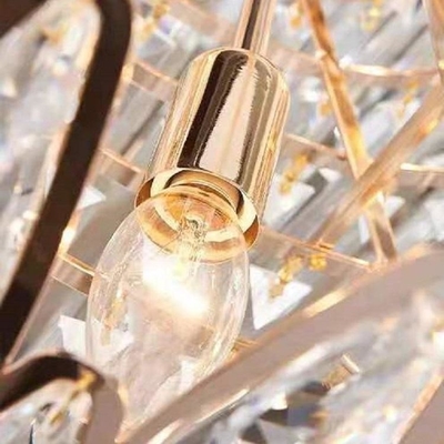 Luxury Vintage Crystal Home Lighting Indoor Decoration Lamps Chandelier