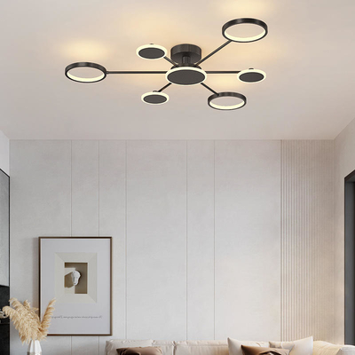 Creative Round Acrylic LED Ceiling Light Indoor LED Pendant Light
