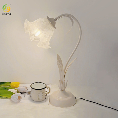 D30 X H50CM Flower Eye Protection Table Lamp For Bedroom Bedside