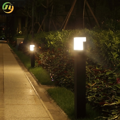 90x90xH600mm Modern Outdoor square Waterproof lawn garden light acrylic lawn light landscape light