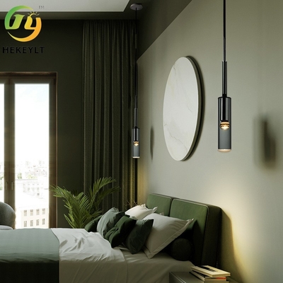 Single Luxury Modern Pendant Light Bedroom Bedside All Copper TV Wall Lamp