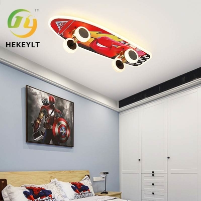 Nordic Bedroom Children'S Room Ceiling Light Cartoon Eye Protection Scooter Lamps