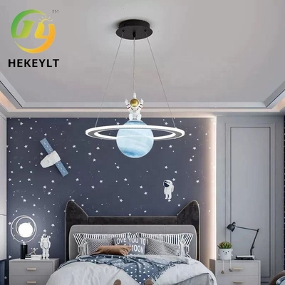 Indoor Planet Earth Moon LED Pendant Lamp Space Star Astronaut Hanging Lamp