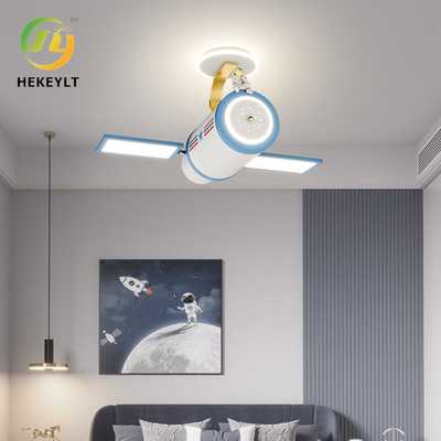 Cartoon Plane Children'S Room Intelligent Ceiling Light Full Spectrum LED Eye Protection Bedroom Light