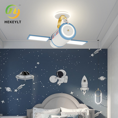 Cartoon Plane Children'S Room Intelligent Ceiling Light Full Spectrum LED Eye Protection Bedroom Light