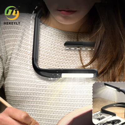 Silica Gel ABS Hanging Neck Reading Light USB LED Reading Lamp For Students