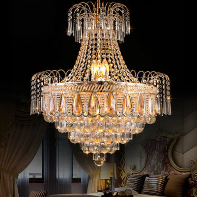 Luxury modern chandeliers high quality hanging decorative crystal lighting chandeliers pendant lights