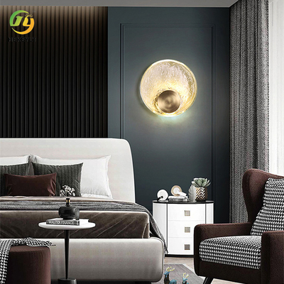 Crystal Brass Bedside Modern Wall Light Indoor Nordic Decoration Creative Art