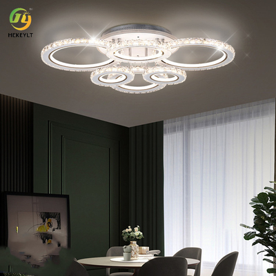 Bedroom Round Modern LED Ceiling Light Surface Mounted H170mm