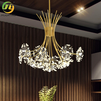 H50cm Crystal LED Modern Pendant Light Hotel Bedroom
