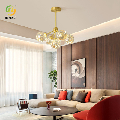 H370mm Creative Decoration Crystal LED Ceiling Light For Living Room Bedroom