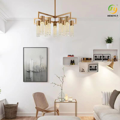 Customized Decoration Glass Pendant Light For Wedding Living Room E27
