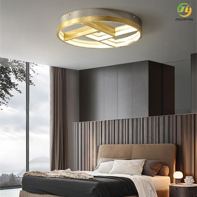 Copper Acrylic Bedroom Decoration Led Ceiling Light For Living Room