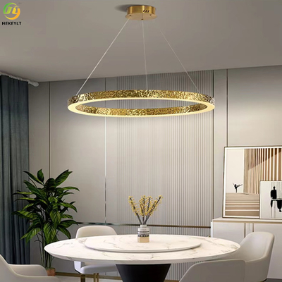 Bedroom LED Copper Modern Ring Light Creative Simple Home