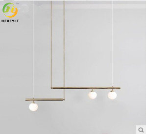 G9 Postmodern Luxury Pendant Light Copper Glass For Home Hotel