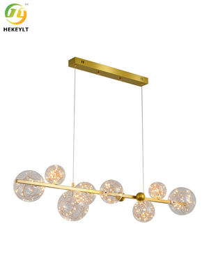 LED Modern Nordic Glass Pendant Light For Showroom