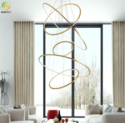 Home / Hotel / Showroom LED Nordic Pendant Light Modern Simple Gold Color