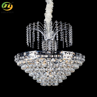 E14 Modern Fashionable Crystal Chandelier Light For Home Hotel