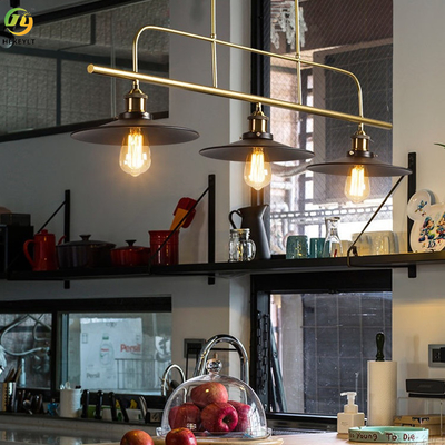 E26 Iron Drop Nordic Pendant Light For Living Room Kitchen