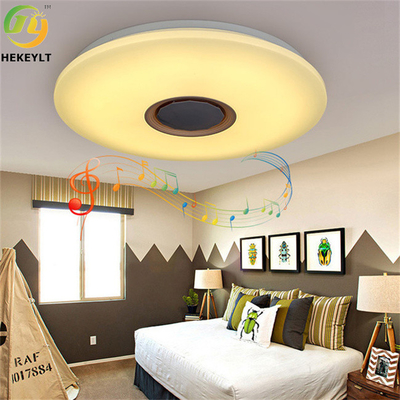 Modern Smartphone Bluetooth Control Music Acrylic Ceiling Lamp 60 Watt