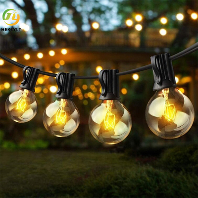 Outdoor Waterproof LED Commercial Light Solar Powered Globe String Light