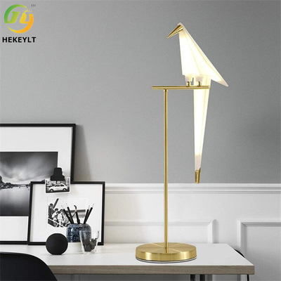 E26 110V Metal Bedside Table Lamp Creative Unique For Residential