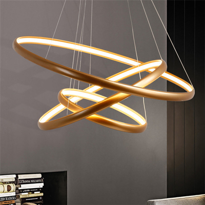 Luxury Nordic Hanging Drop Led Lighting Chandeliers Home Dimmable Decorative