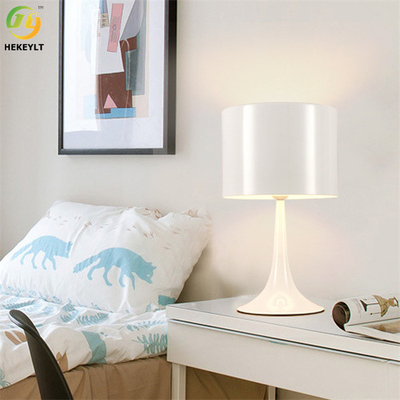60 Watt E27 Metal Bedside Table Lamp Modern Simple