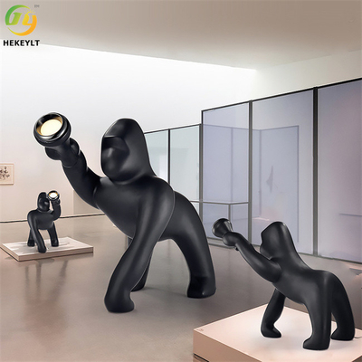 Animal Decoration Resin Metal Material LED Modern Floor Light For Living Room