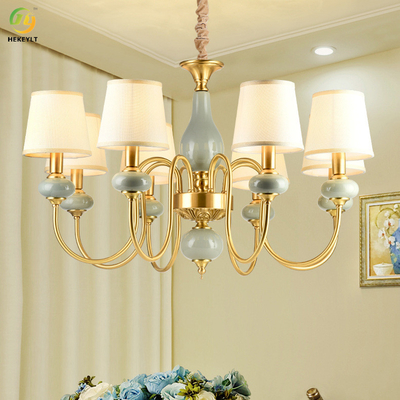 Customize Living Room Light Luxury Lamps European Model Room Hotel Restaurant Retro Atmosphere Bedroom Lamp