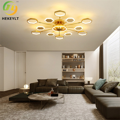 Metal Hanging Decorative Modern Pendant Light For Living Room Dining Room Gold / Black