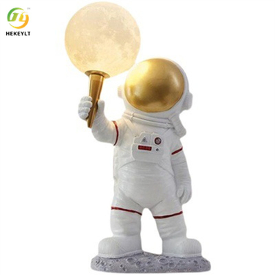 Resin + hardware H370 Children'S Room Moon Astronaut Rechargeable Sunset Bedside Lamp