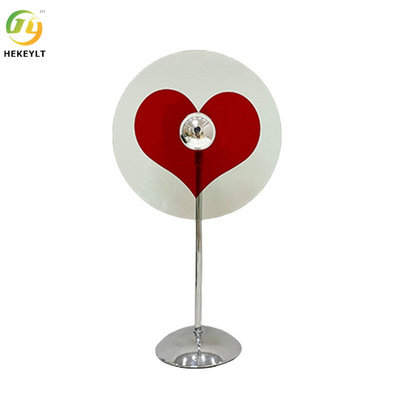 Red Love Heart Bedside Led Table Lamp For Bedroom Romantic Atmosphere Decoration
