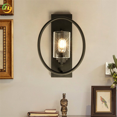 Dimmable Antique Black Candle Wall Light 1 Light