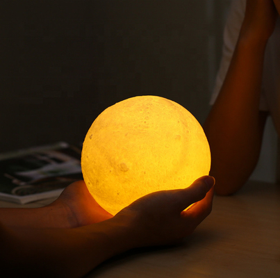 Creative Touch Remote Muti Colors Small 3d Print Moon Lamp For Kids