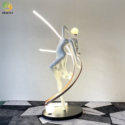 E27 Nordic Luxury Art Sculpture Standing Led Floor Lamps H1790xD780