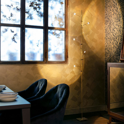 Bedroom Decorative Glass Sunset Floor Lamp LED Projection Lamp 20*180cm / 20*158cm