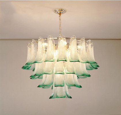 Luxury Modern Led Glass Pendant Light For Wedding Decorative Villa Hotel Bedroom