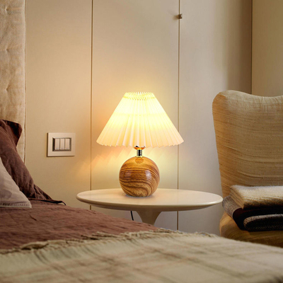 25X 25 x 27CM Bedside Table Lamp Multi Coloured Ceramic Table Lamp
