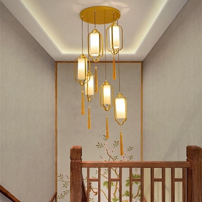E27 Simplicity Art Modern Pendant Light For Wedding House Staircase