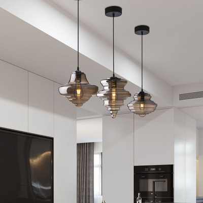 Single Kitchen Blown Glass Modern Pendant Light Nordic Decorative