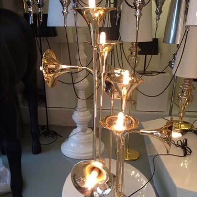 22 X 144cm Floor Lamps Instrument Horn Shape Led Lamps Living Room