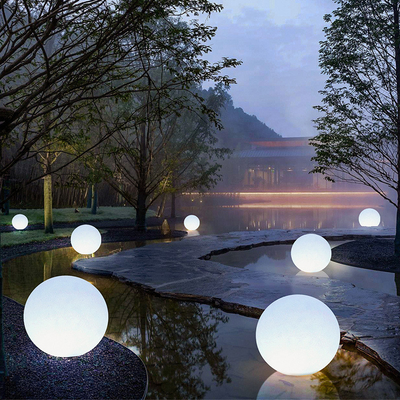 Led Outdoor Lights Solar Spherical Lights For Landscape Courtyard Garden