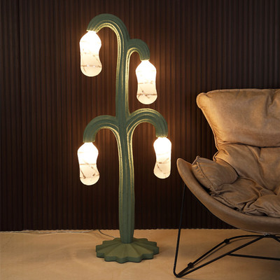 D38 X H140CM Cactus Green LED Floor Lamp For Living Room Bedroom Hotel