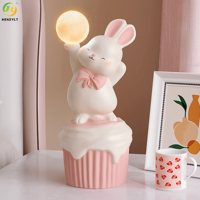 Cute Rabbit Table Lamp For Bedroom Living Room Study Children'S Room
