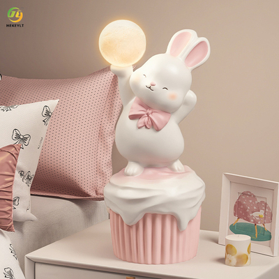 Cute Rabbit Table Lamp For Bedroom Living Room Study Children'S Room
